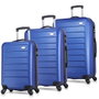 Zoozie Bags Juego de Maletas de 3 Piezas Azul